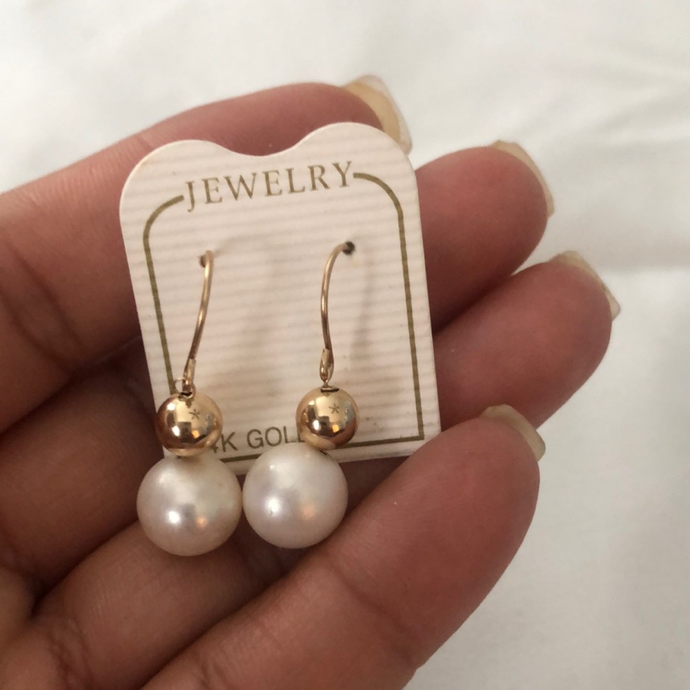 Earrings gold 14k